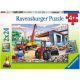 Puzzle 2x24 db - Munkagépek