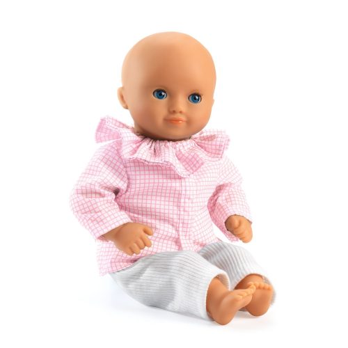 Djeco - Játékbaba - Alba, sötétkék szemű, 32 cm