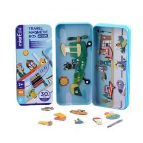 Mágneses puzzle játék - Repülők - Mieredu