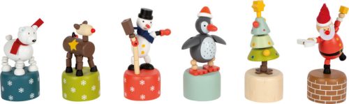Táncoló karácsonyi figurák