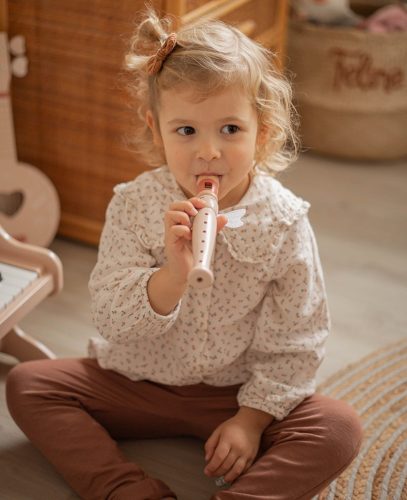 Label Label - Fa furulya - Rózsaszín