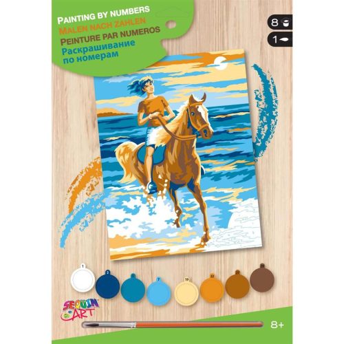 Mammut Lovaglás a tengerparton, Junior festés számok után