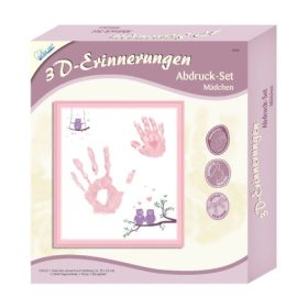 Mammut 3D-s emléknyomat készlet - mályva díszdobozban