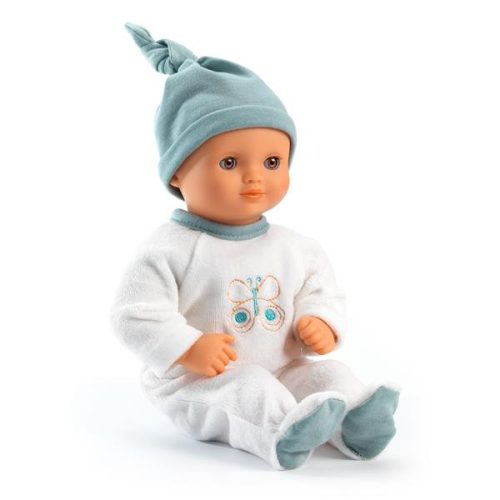 Djeco - Játékbaba - Neige, barnaszemű, 32 cm