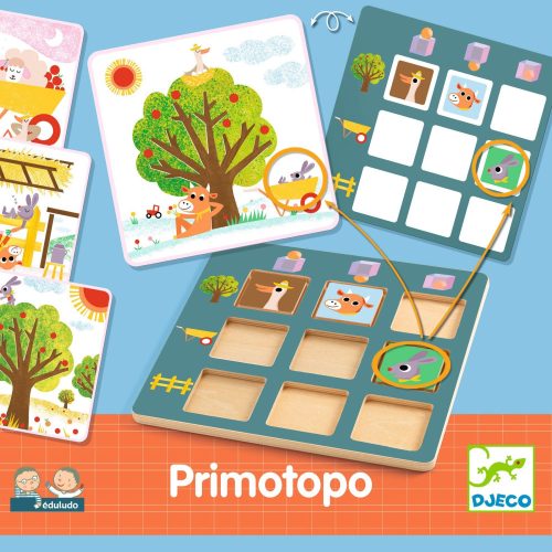 Djeco - Eduludo Primotop - Fejlesztő játék - Kis helyzet meghatározó