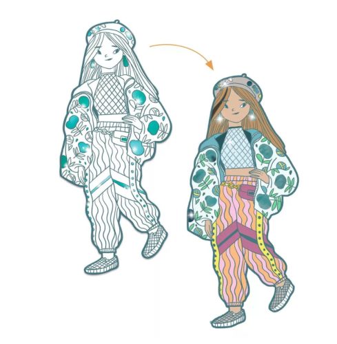 Djeco - Színezés - Angéla Divat