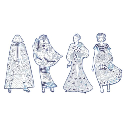 Djeco - Színezés - Laura Divat