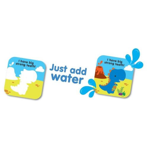 BUDDY & BARNEY- Fürdőjáték, színváltós fürdőkönyv - dínós