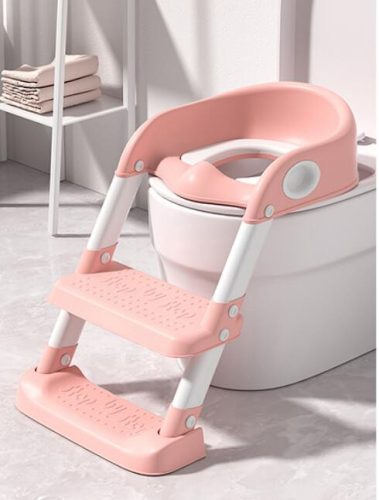 Tryco - Lépcsős wc szűkítő - Rózsaszín