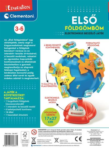 Clementoni - Első földgömböm - Interaktív