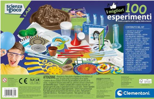 Clementoni - 110 kísérlet - Tudományos játék