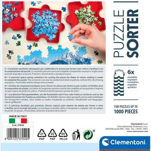 Clementoni Puzzle szortírozó
