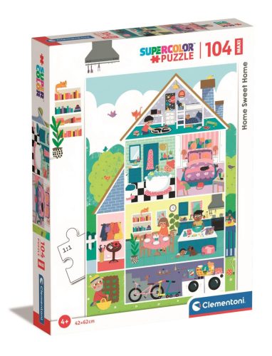 Clementoni Puzzle Maxi 104 db-os - Otthon édes otthon
