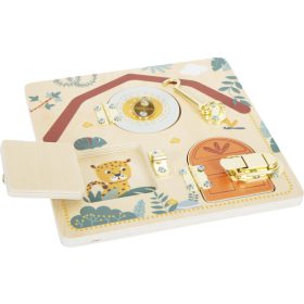   Zár és retesz szafari mintával - motoros készségfejlesztő