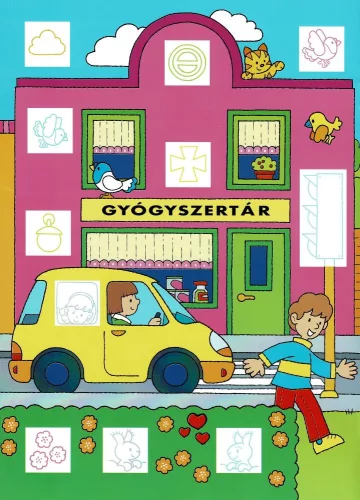 96 matrica a városról