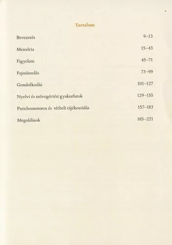 Agytorna 4. - Fejleszd a figyelmedet és a mentális képességeidet 