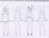 Manga rajzfüzet 2.