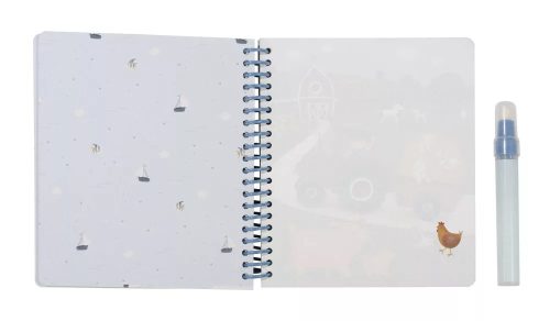 Little Dutch vízzel színező füzet - Jim és barátai