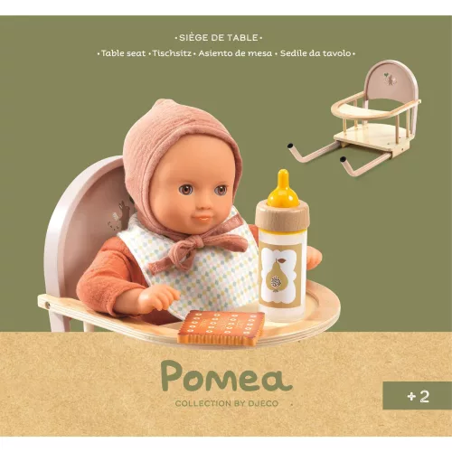 Djeco - Pomea - Babaetető szék - Asztalhoz - Table Seat