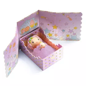   Djeco - TINYLY álomvilág - Lila apró szoba - Violet Tinyroom