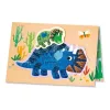 Avenir Kids-Karckép üdvözlőkártya készítő,Dinoszauruszok  - Kreatív játék