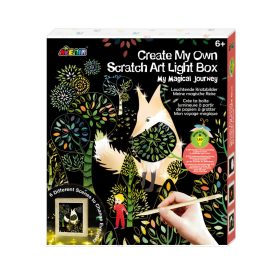   Avenir - Éjjeli fény készítő karckép készlet - Mágikus utazás