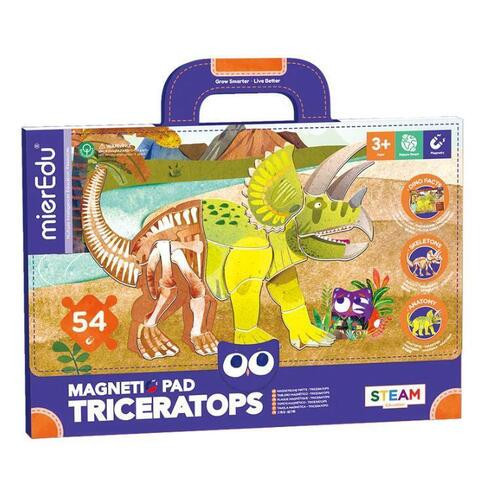 Hordozható mágneses tábla, Triceratops - MierEdu