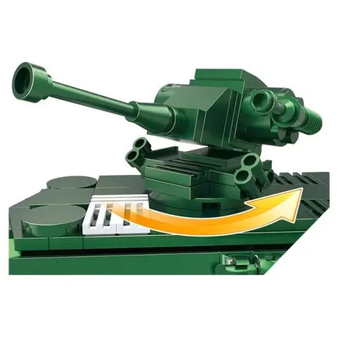 COGO® 7002 | legó-kompatibilis katonai építőjáték | 185 db építőkocka | Páncélozott harcjármű