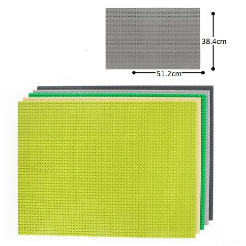 WANGE® 8807 | legó-kompatibilis alaplap | 38,4x51,2cm- limezöld