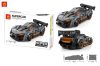 WANGE® 2880 | legó-kompatibilis építőjáték | 172 db építőkocka | Supercar sötétszürke sportkocsi