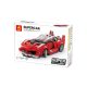 WANGE® 2876 | legó-kompatibilis építőjáték | 151 db építőkocka | Ferrari FXX K
