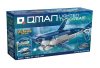 QMAN® 42113 | legó-kompatibilis építőjáték | 237 db építőkocka | 3 az 1-ben Cápa, tengeralattjáró vagy járőrhajó