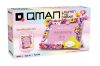 QMAN® 36011-3 | legó-kompatibilis fényképkeret lányoknak | 148 db építőkocka | Hold és csillagok