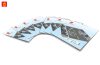 WANGE® 8810 | legó-kompatibilis alaplap | 25,5×25,5 cm - egyenes út