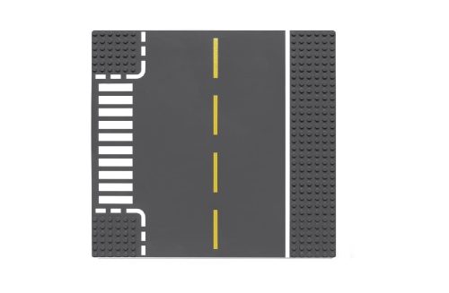 WANGE® 8813 | legó-kompatibilis alaplap | 25,5×25,5 cm - T-elágazás