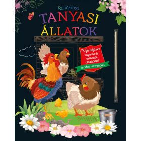 Rejtőzködő kifestő füzetek Tanyasi állatok