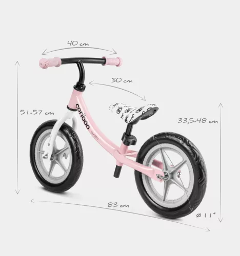 Cariboo Classic futóbicikli - Pink/Gray