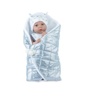 Marina&Pau baba - Kisfiú pólyában díszdobozban