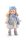 Marina&Pau baba - Tina őszi kabátkában, sállal, kék sapkával