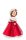 Marina&Pau baba - Natale varázslatos piros ruhában, díszdobozban