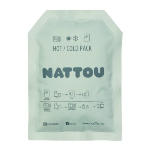 Nattou szundikendő plüss hideg/meleg terápiás légpárnával BuddieZzz panda