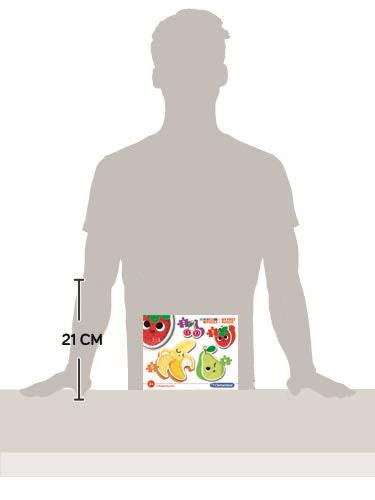 Clementoni -  Első kirakóm - Puzzle - 2-3-4-5 db - Gyümölcsök