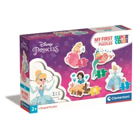 Clementoni - Első Puzzle - 3-6-9-12 db - Disney Hercegnők