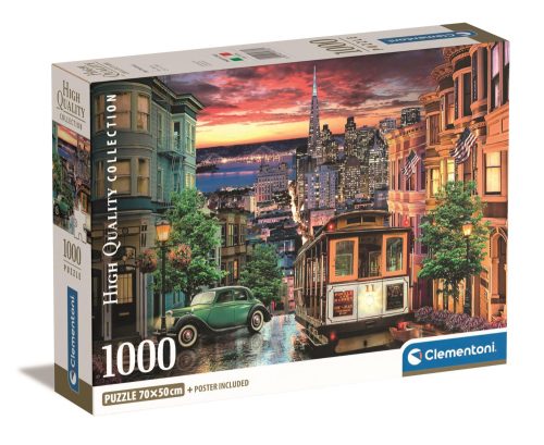 Clementoni 1000 db-os puzzle - San Francisco
