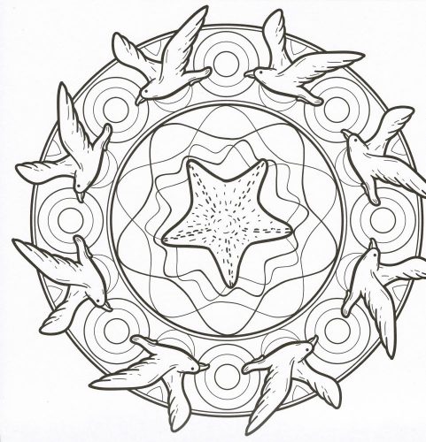 Mandalák és színezők - Víziállatok