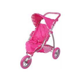 Háromkerekű sport babakocsi - rózsaszín