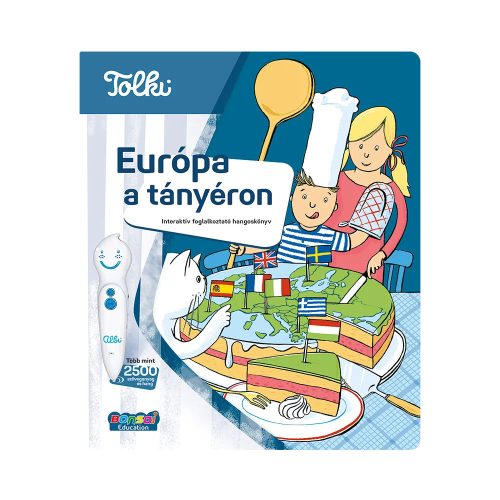 Európa a tányéron - Interaktív foglalkoztató könyv - Tolki
