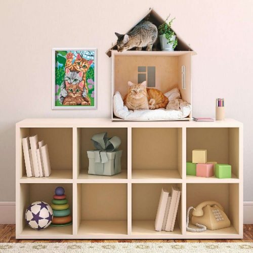 Festés szám szerint- cicák