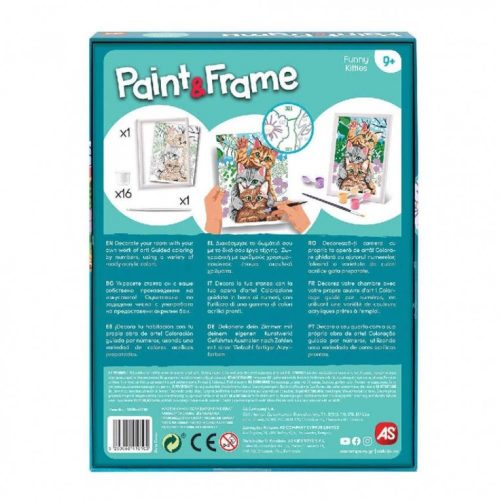 Festés szám szerint- cicák