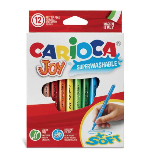 Carioca Joy - 12 db-os kimosható filctoll készlet